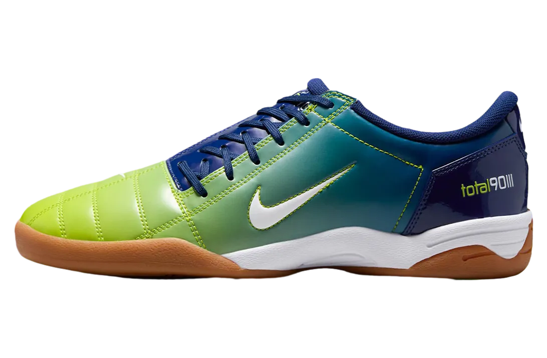 nike total 90 iii green blue gum