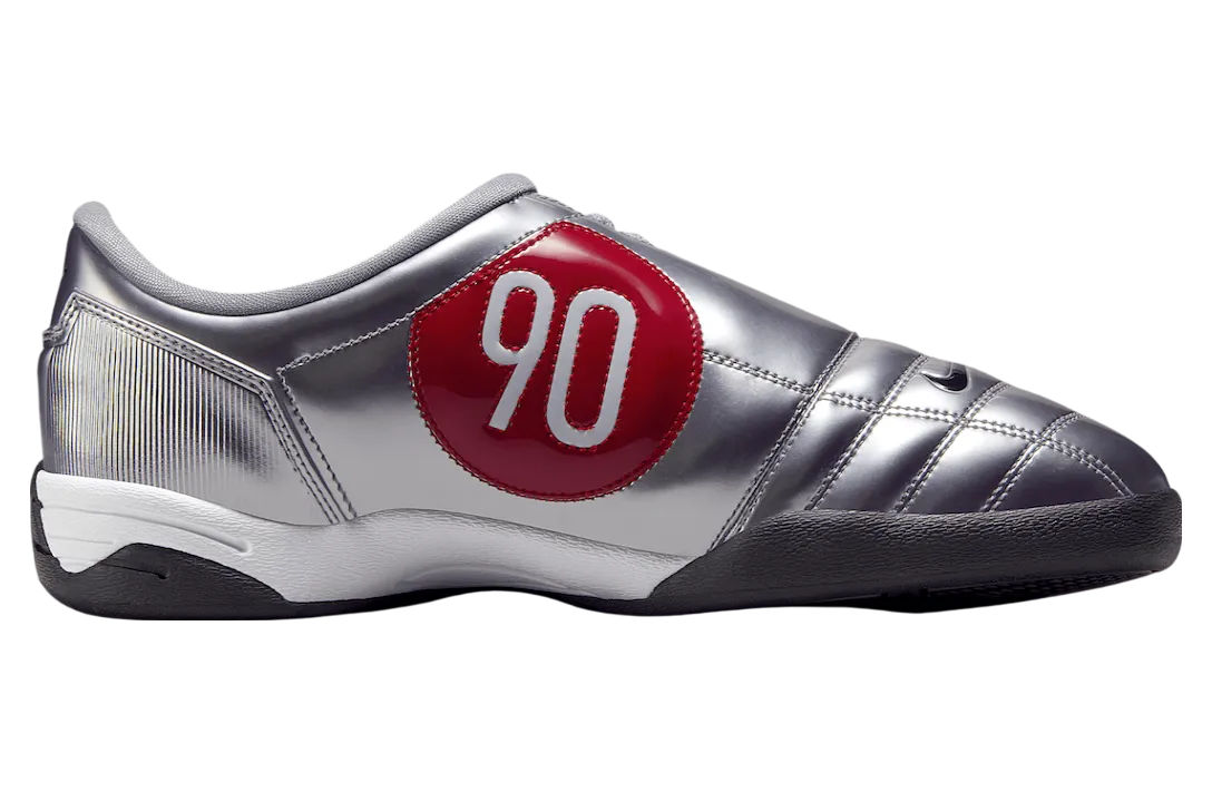 nike total 90 iii metallic silver university red 1