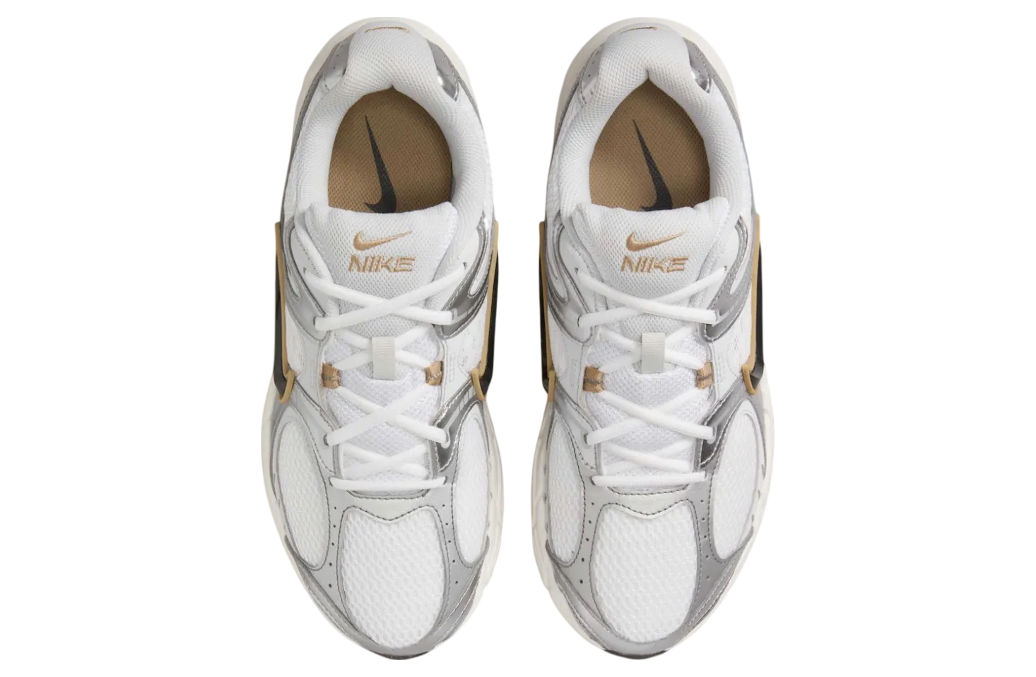 nike v5 rnr white gold 1