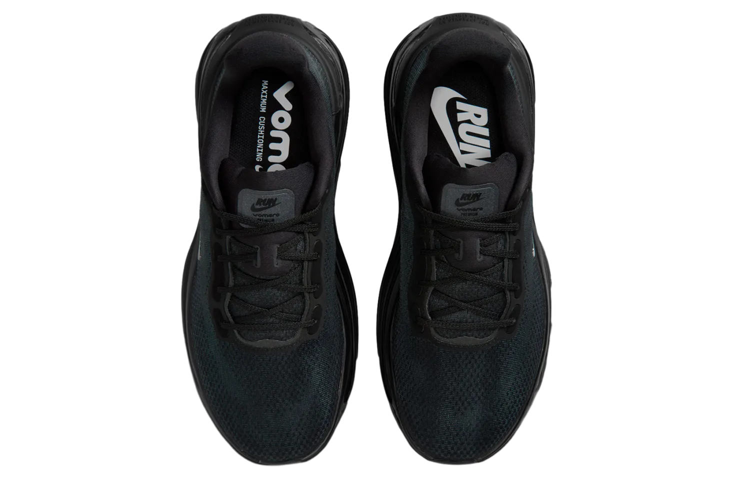 nike vomero premium black white 3