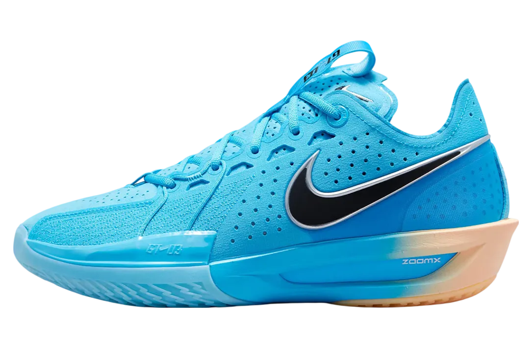 nike zoom gt cut 3 blue fury tangerine tint