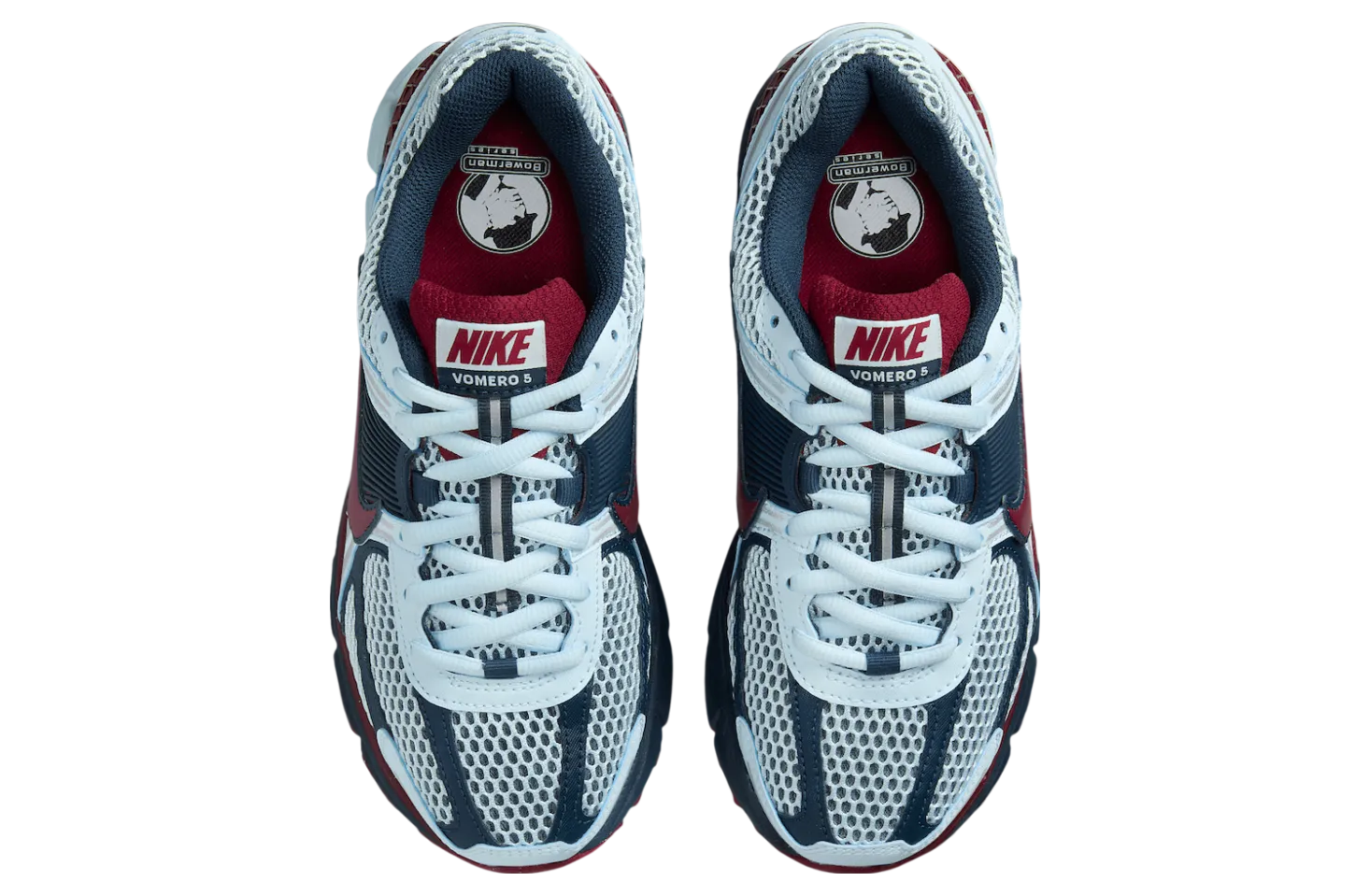 nike zoom vomero 5 armory navy team red 2