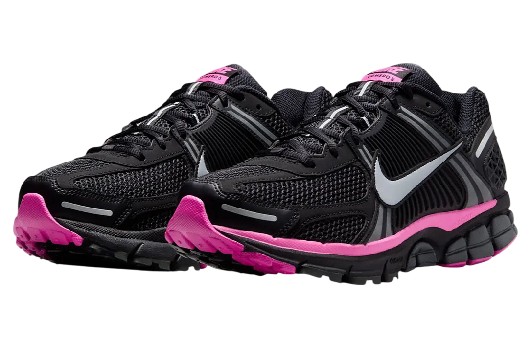 nike zoom vomero 5 black pink 0