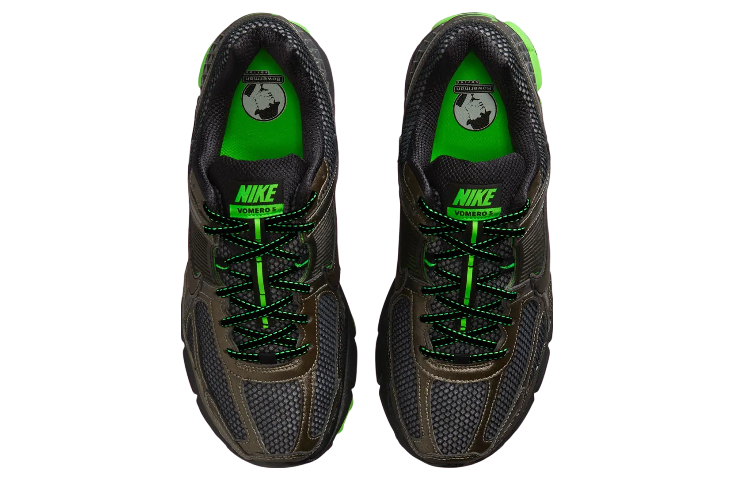 nike zoom vomero 5 metallic pewter green strike 1