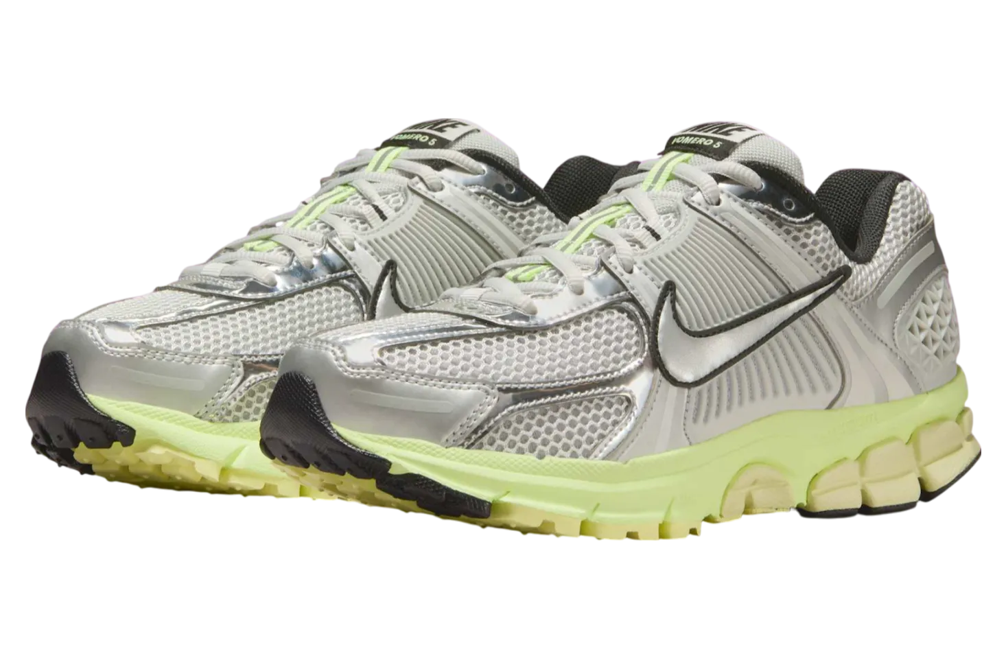 nike zoom vomero 5 metallic silver barley volt 0