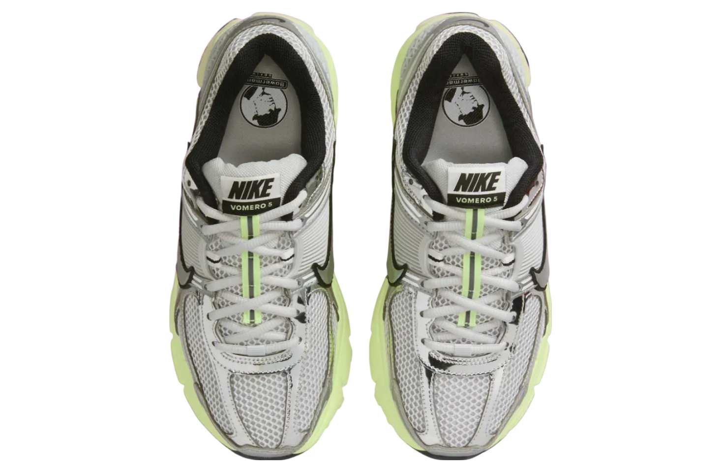 nike zoom vomero 5 metallic silver barley volt 2