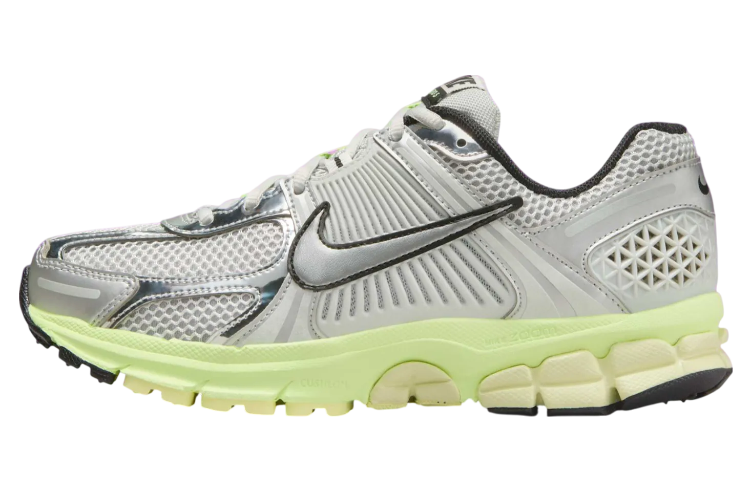 nike zoom vomero 5 metallic silver barley volt