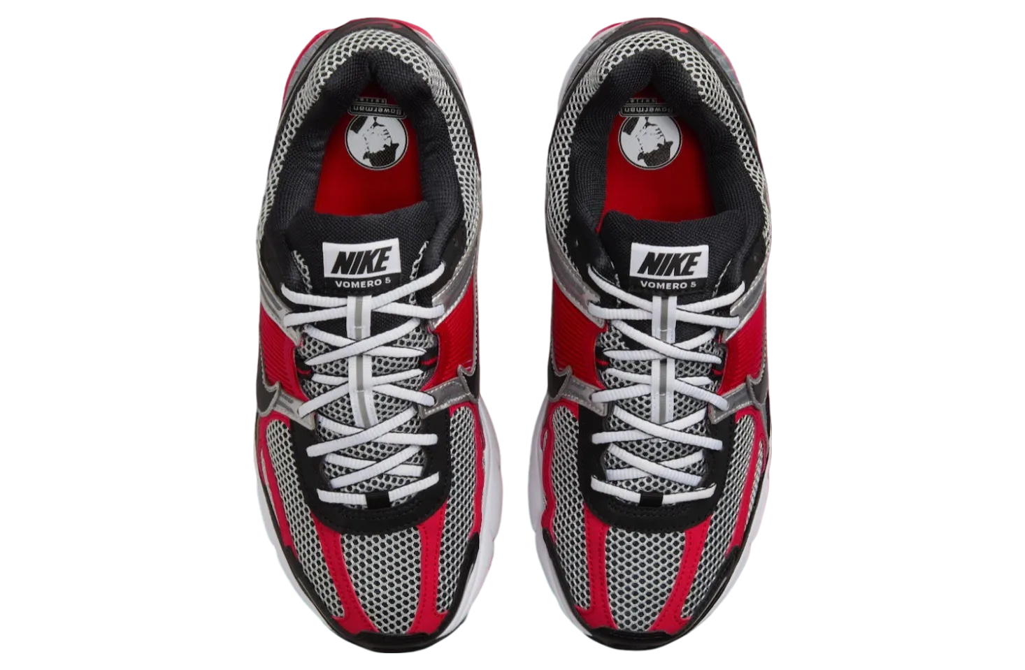 nike zoom vomero 5 metallic silver university red 2