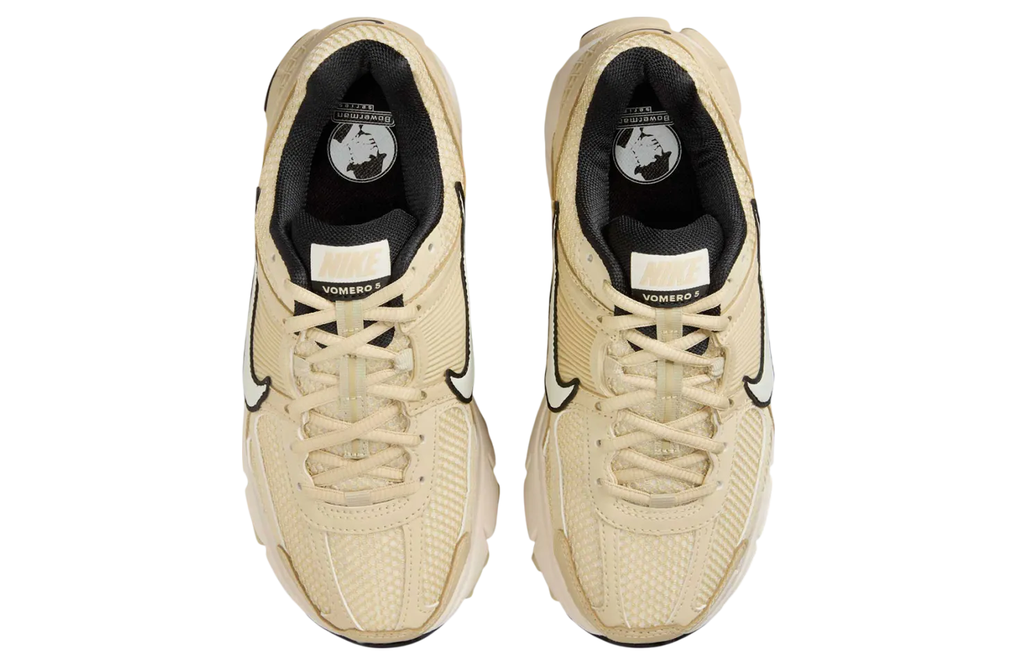 nike zoom vomero 5 wmns gold white 1