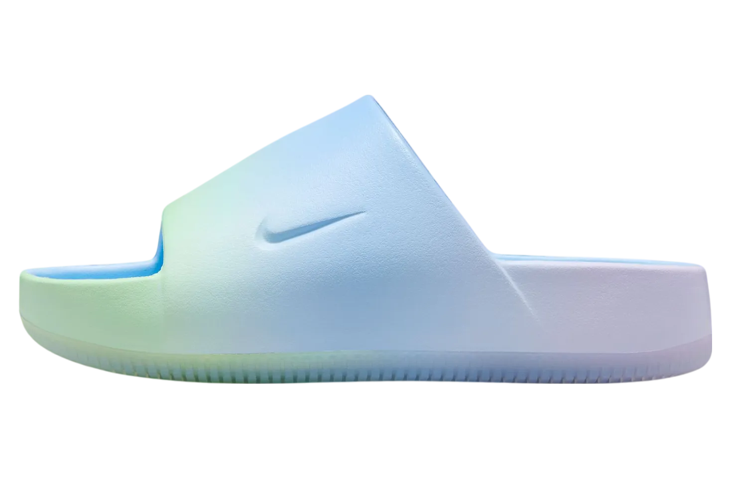 nikecalm slide psychic blue fade