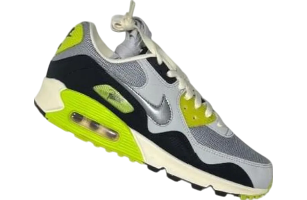 patta x nike air max 90 waves particle grey cyber