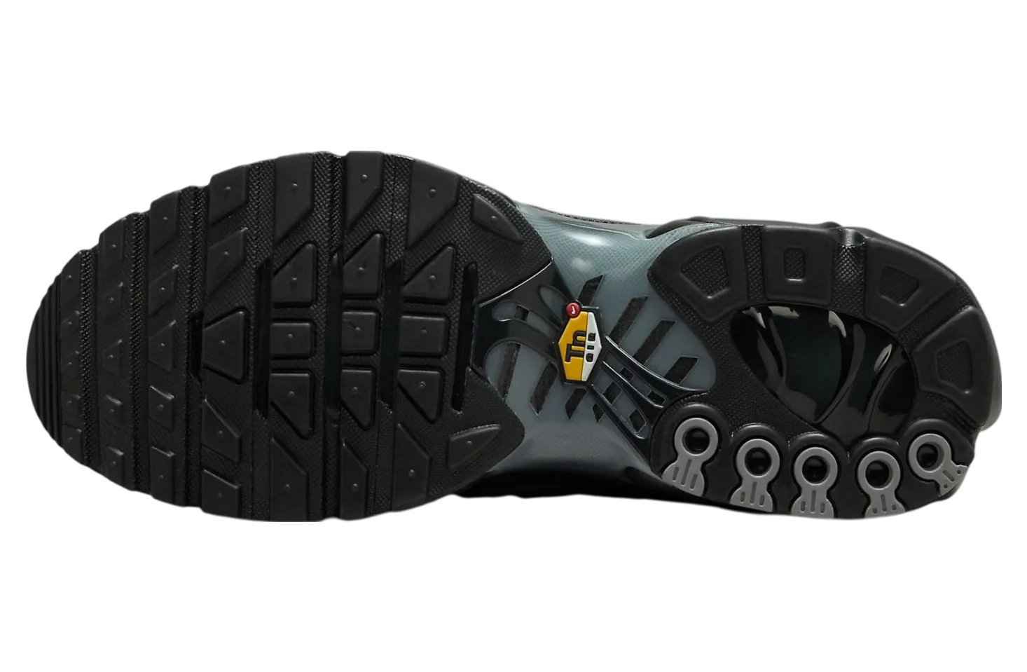 psg x nike air max plus black particle grey 4