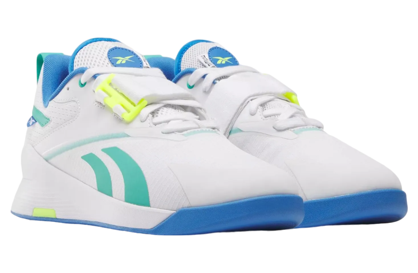 reebok lifter pr iii white unleashed green lime 0