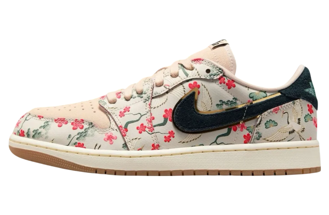 rui hachimura x air jordan 1 low og cranes