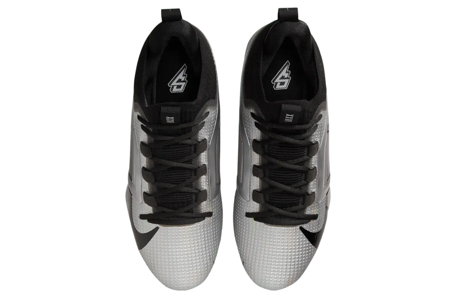 saquon barkley x nike alpha menace 4 elite black wolf grey 2