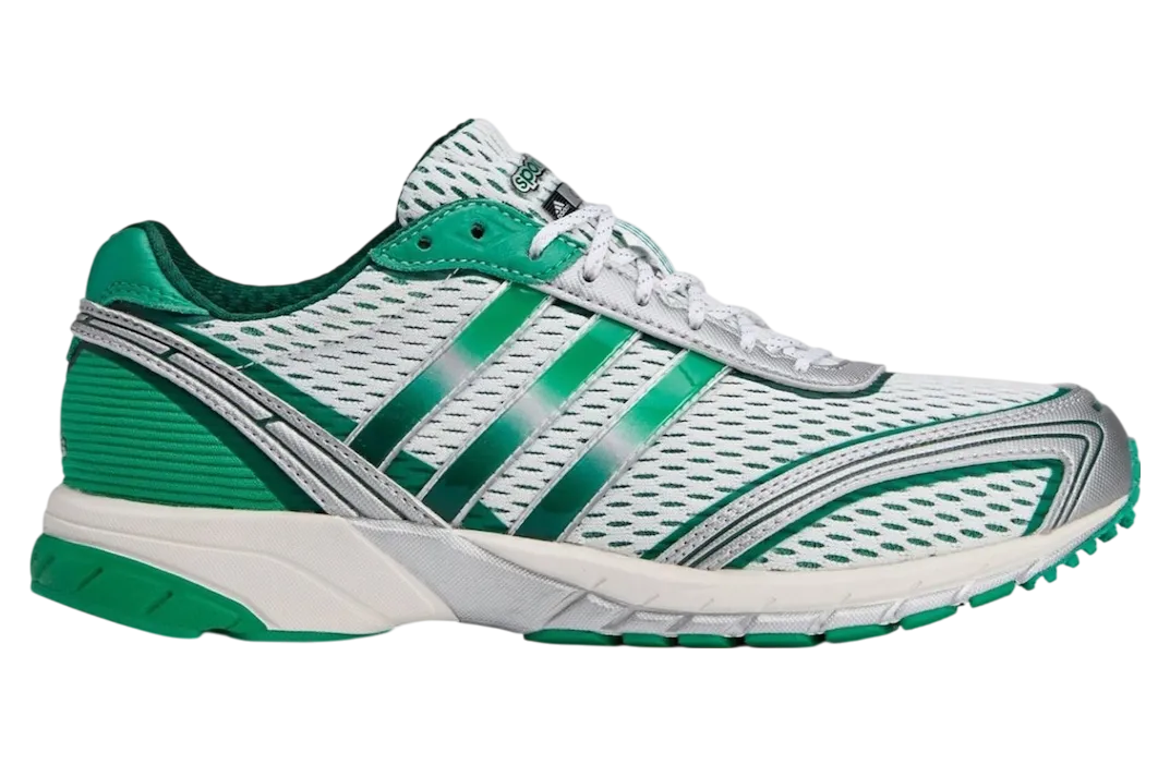 sporty rich x adidas adizero adios 1 footwear white court green
