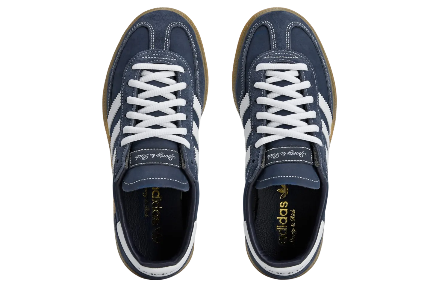 sporty rich x adidas handball spezial night indigo night indigo cloud white 0