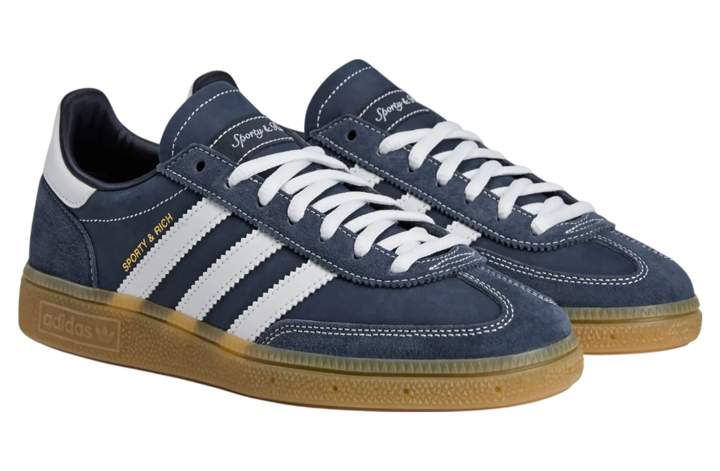 sporty rich x adidas handball spezial night indigo night indigo cloud white 2