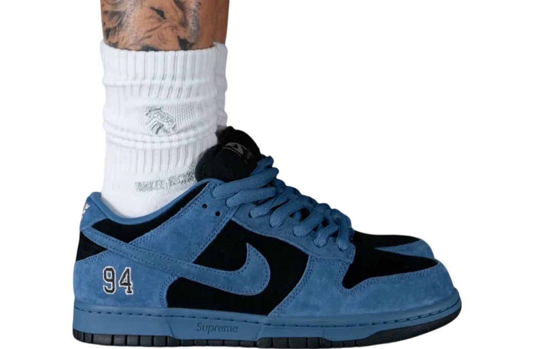 supreme x nike sb dunk low ocean fog ocean fog black 2