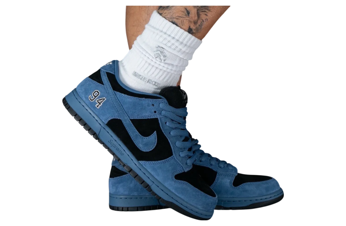 supreme x nike sb dunk low ocean fog ocean fog black 3