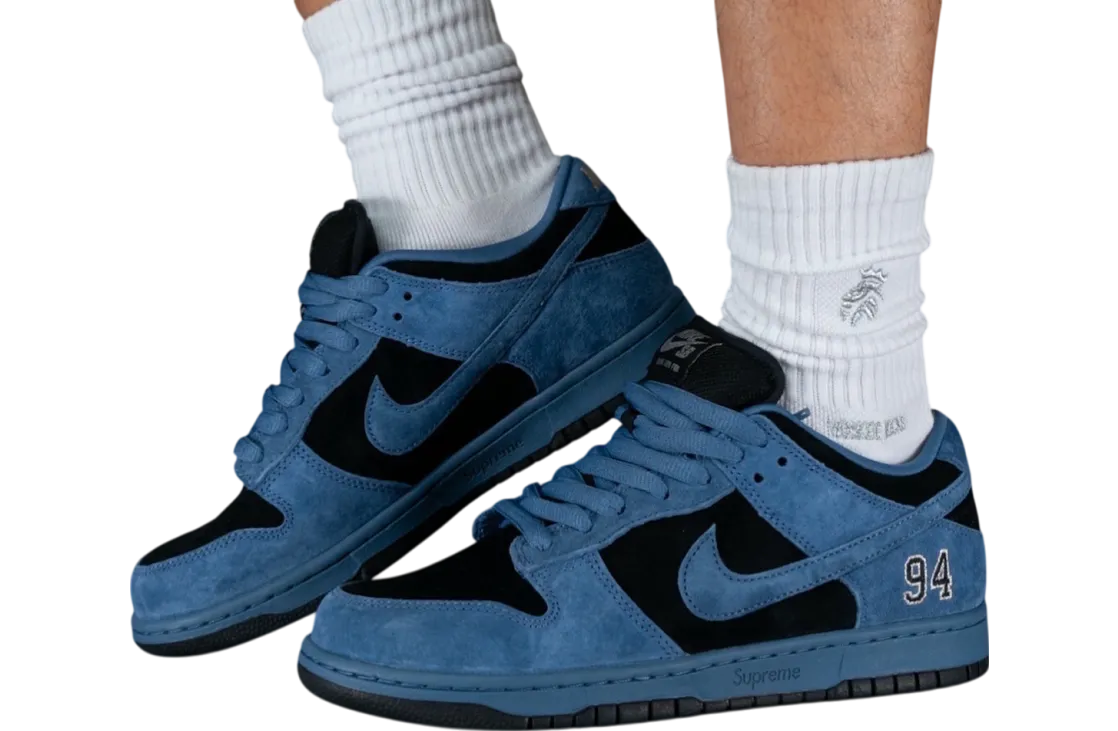 supreme x nike sb dunk low ocean fog ocean fog black 7