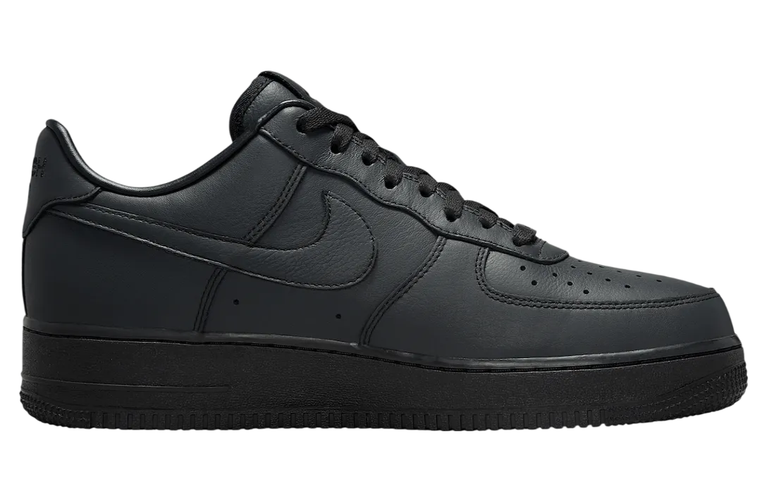 swoosh x nike air force 1 low black 0