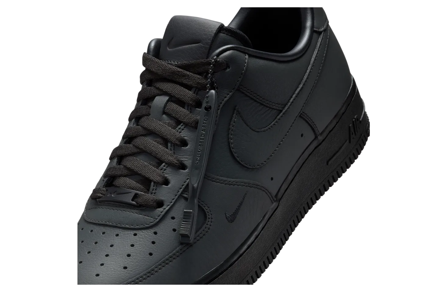 swoosh x nike air force 1 low black 5