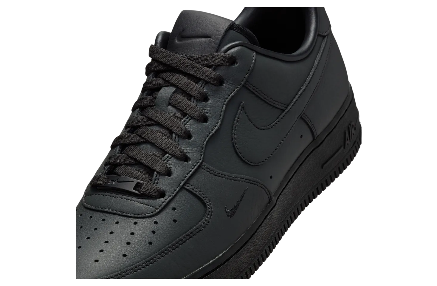 swoosh x nike air force 1 low black 6