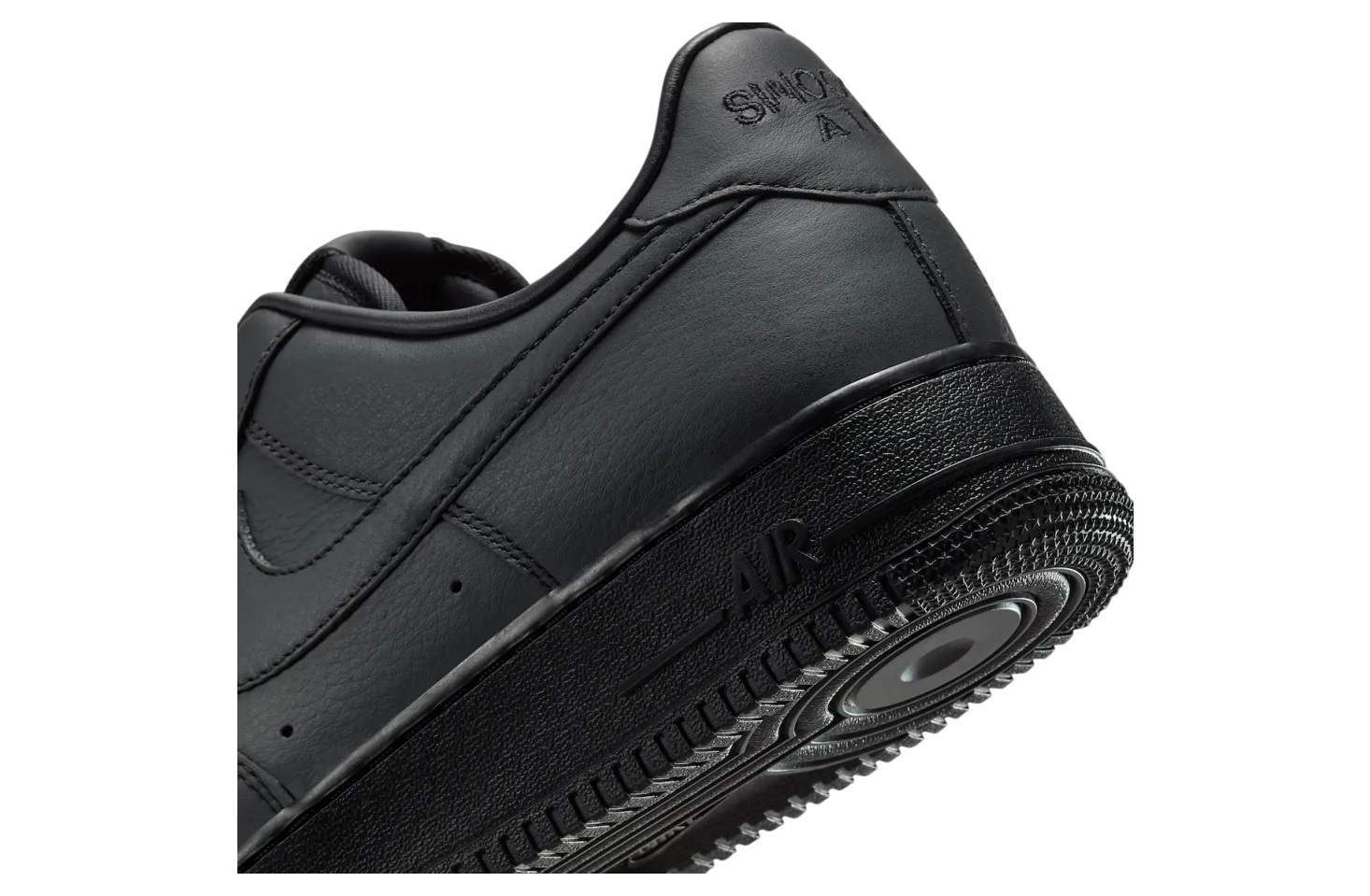 swoosh x nike air force 1 low black 7