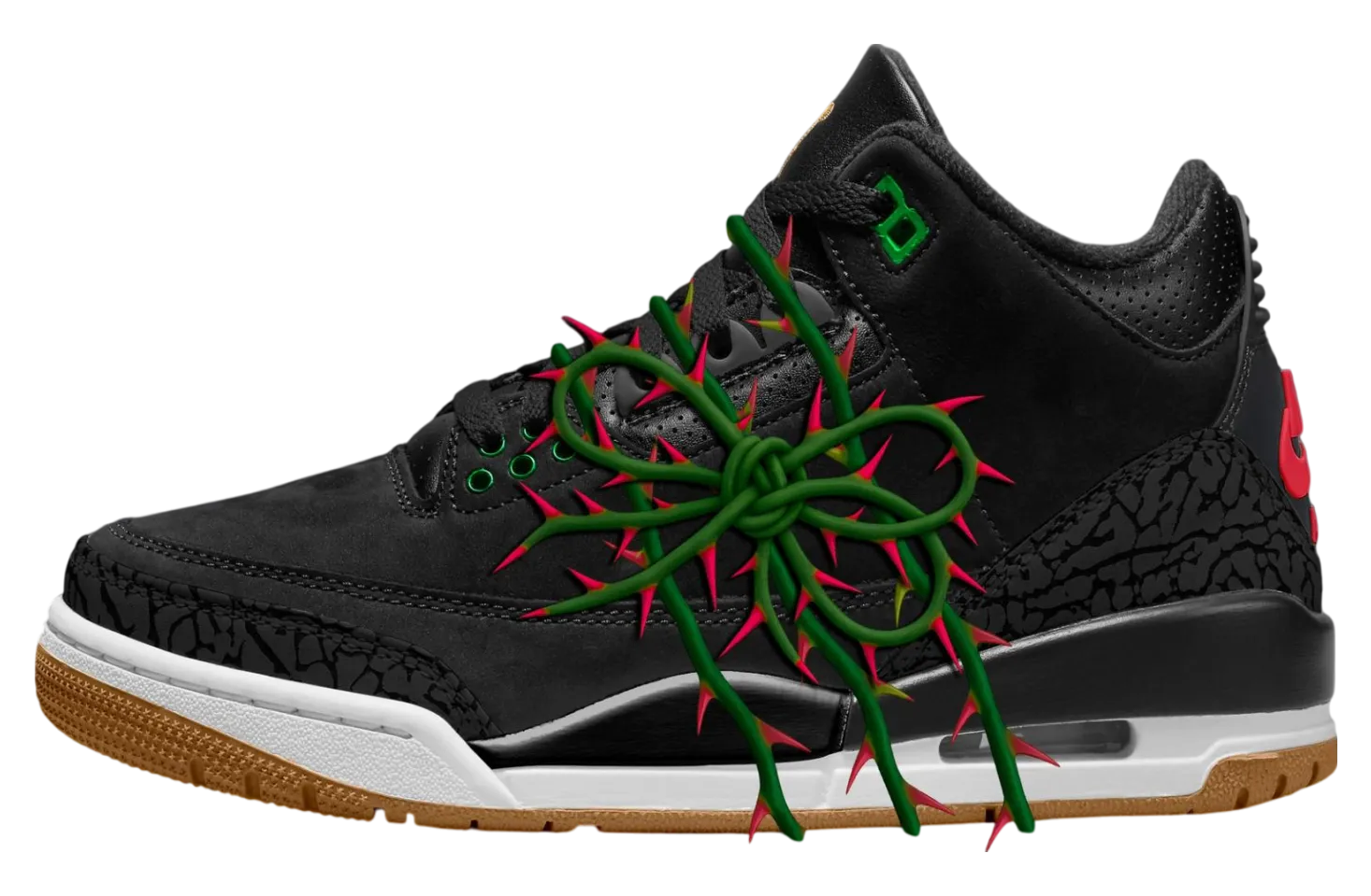 teyana taylor x air jordan 3 fir fire red