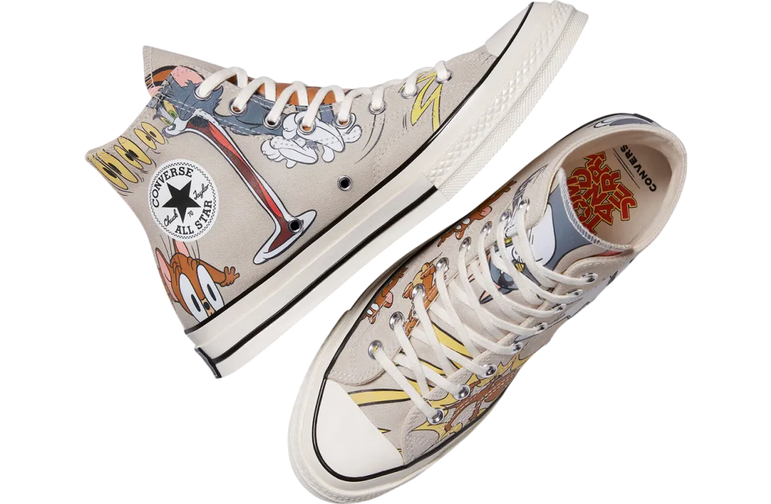 tom jerry x converse chuck 70 tan 2