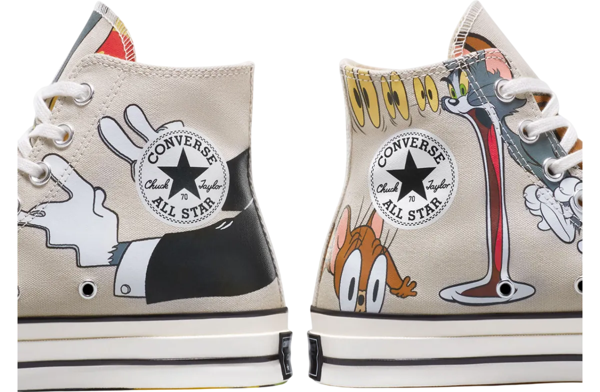 tom jerry x converse chuck 70 tan 5