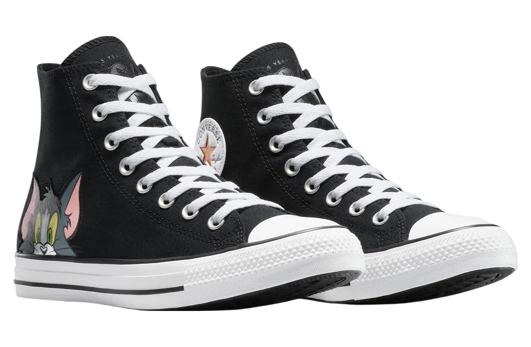 tom jerry x converse chuck taylor all star black 0