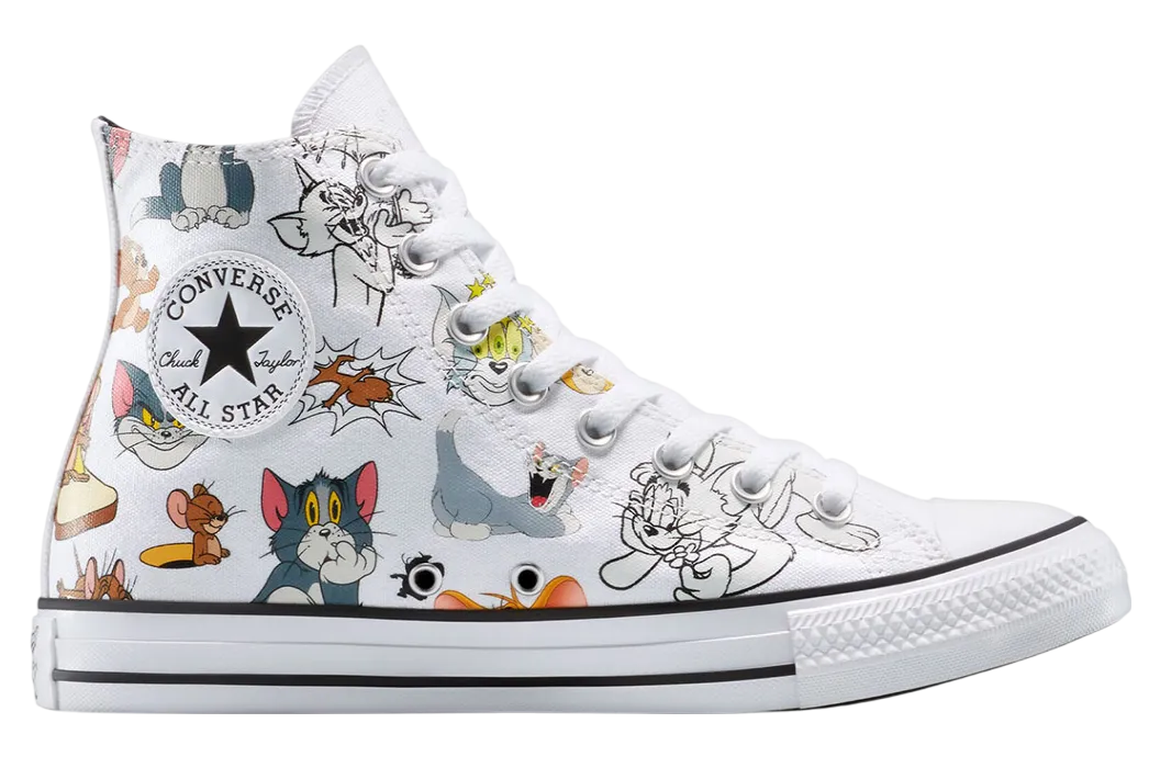 tom jerry x converse chuck taylor all star white 1