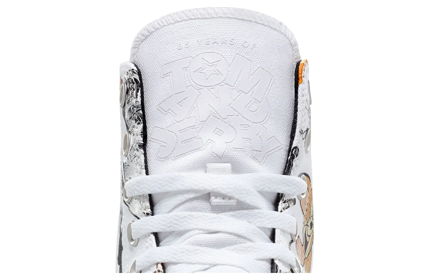 tom jerry x converse chuck taylor all star white 6
