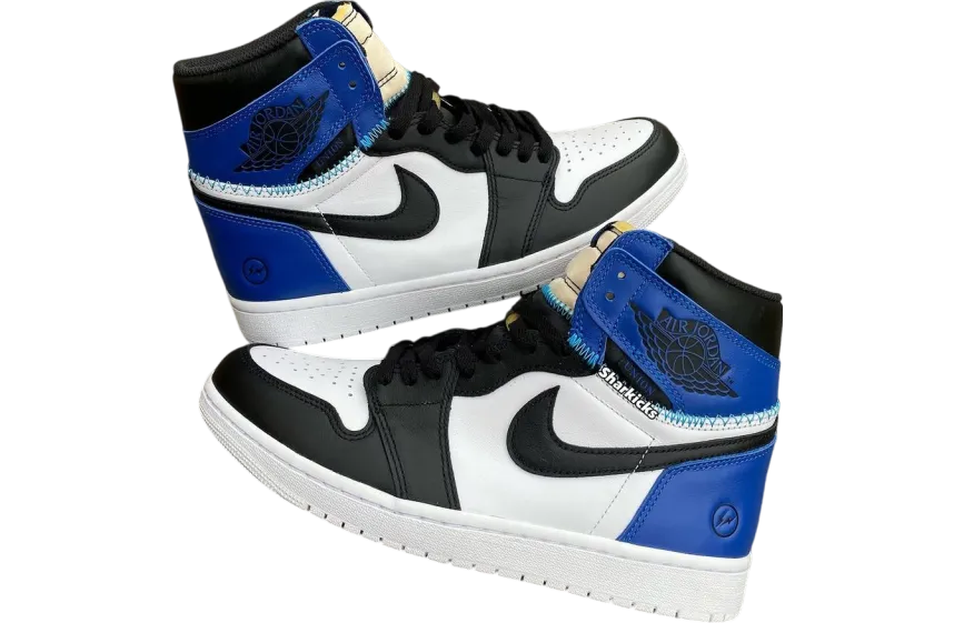 union x fragment design x air jordan 1 high og black navy 2